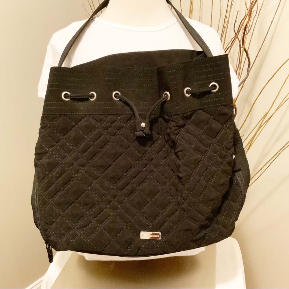 VERA BRADLEY Black Quilted tote bag